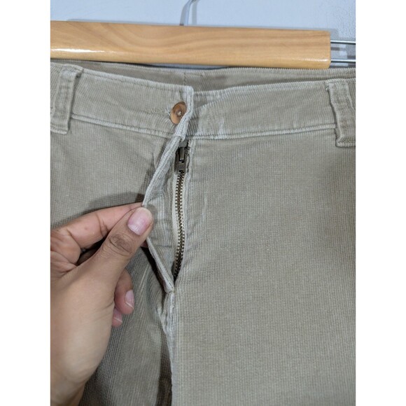 Woolrich Women Corduroy High Rise Straight Leg Pants Sz 4 Barn Core Country - Picture 4 of 7